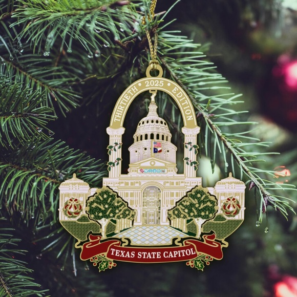 2025 Texas State Capitol 30th Anniversary Ornament - Picture 3 of 3